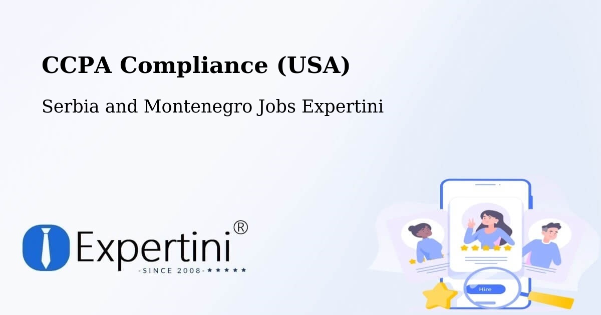 CCPA Privacy Rights & Compliance Notice – Wainwright - Serbia and Montenegro Jobs Expertini