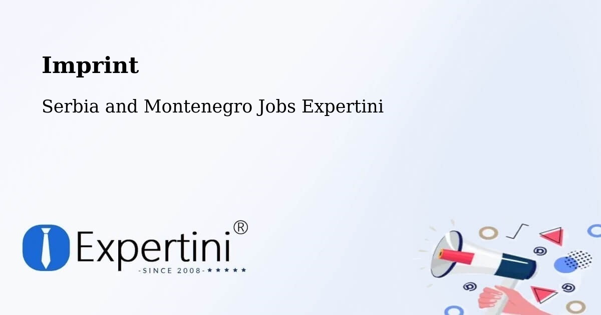 Imprint – Wainwright - Serbia and Montenegro Jobs Expertini