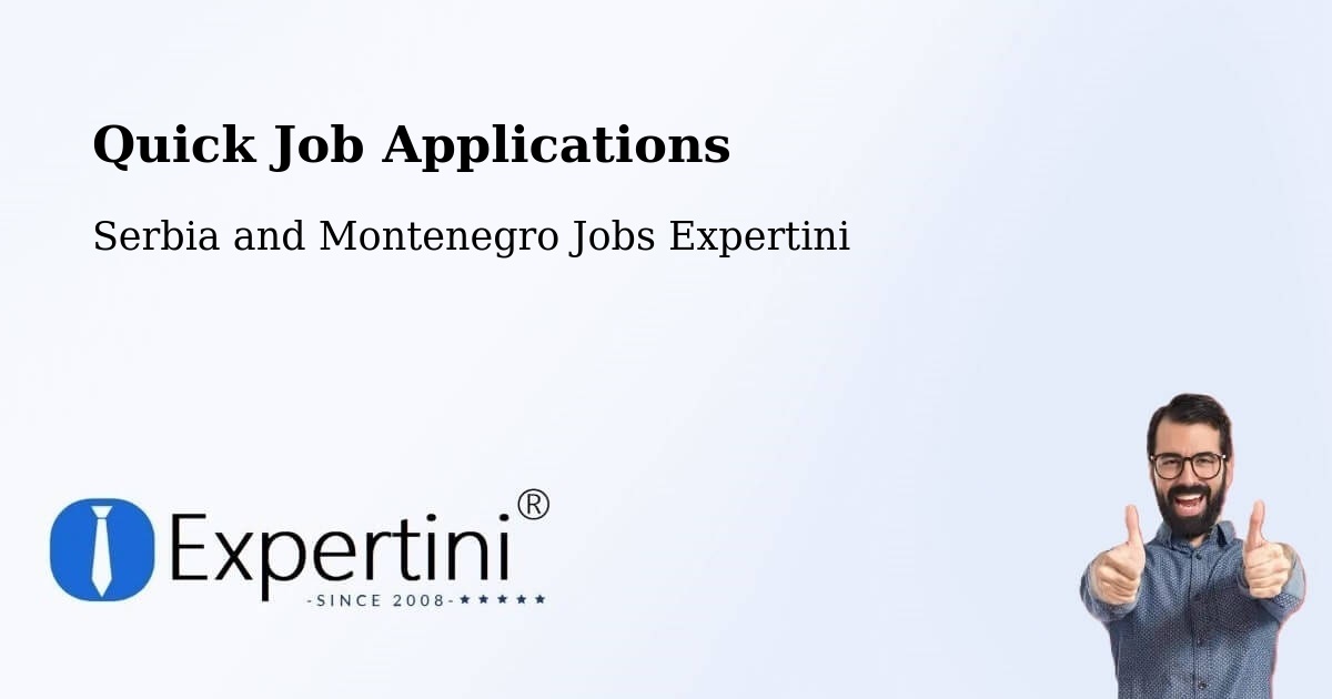Quick Apply Feature – Wainwright - Serbia and Montenegro Jobs Expertini