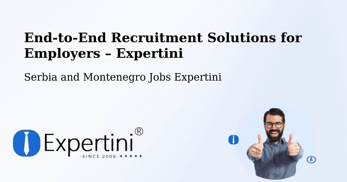 Recruitment Solutions for Employers – Wainwright - Wainwright, Serbia and Montenegro Jobs Expertini