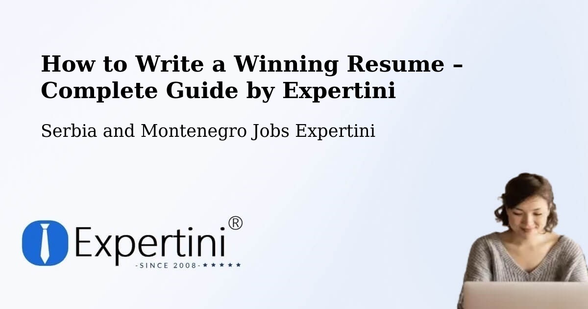 Resume Writing Guide for Job Seekers – Wainwright - Wainwright, Serbia and Montenegro Jobs Expertini